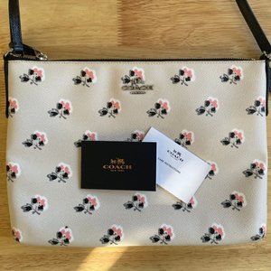 Coach Bramble Rose Badlands Canvas Americana Cross